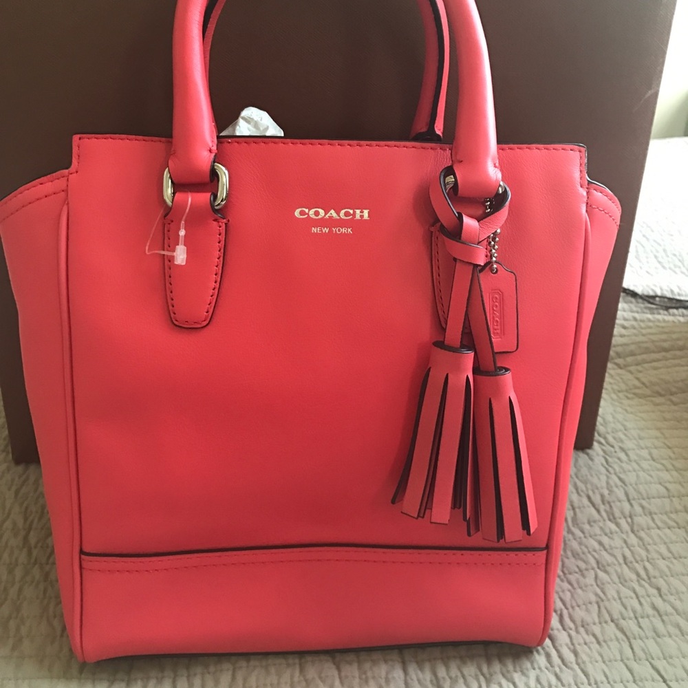 Coach Coral Leather Crossbody